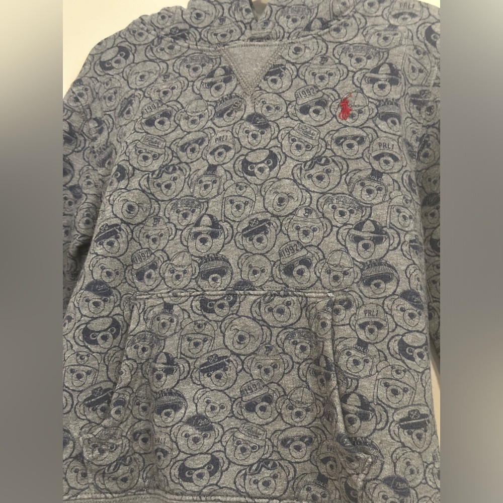 Authentic POLO Ralph Lauren boys size 6 hooded sweatshirt